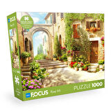 Blue Focus Old Street 14+ Yaş Küçük Boy Puzzle 1000 Parça