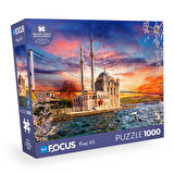 Blue Focus 1000 Parça Puzzle - İstanbul Boğazı (Istanbul Bosphorus) BF470