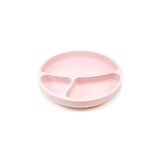 OiOi Silikon Tabak Vakum Tabanlı Porsiyon Pinky Pink Pembe