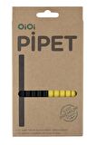 Oioi 10'lu Silikon Pipet Siyah/Sarı 1110010