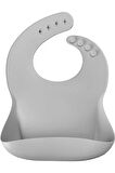 OiOi Basics Önlük Powder Grey Gri