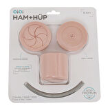 OiOi Ham + Hüp Pinky Pink / Powder Grey