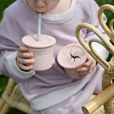 OiOi Ham + Hüp Pinky Pink / Powder Grey