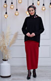 İNVEE Etek 5685 Bordo