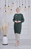 İNVEE  Hırka 6283 Haki