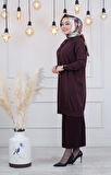 İNVEE  Hırka 6283 Kahve
