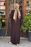 İNVEE Elbise 5747 Kahve