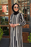 İNVEE Elbise 6407 Siyah