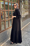 İNVEE Elbise 7033 Siyah