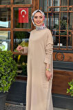 İNVEE Triko Elbise 7060 Camel