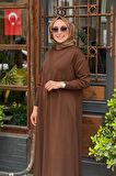 İNVEE Elbise 7002A Browni