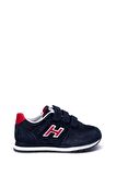 Hammer Jack Hakiki Deri Peru Lacivert - Kırmızı Unisex Çocuk Spor Ayakkabı 