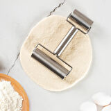 Porsima 226 Çelik Pratik Rulo Pürüzsüz Çift Yönlü Merdane Oklava