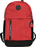 Pippa Nori Üç Bölmeli Ortaokul ve Günlük Sırt Çantası - Erkek - Kırmızı - CNT8015-03