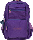 Pippa İlus Dört Gözlü Okul ve Günlük Sırt Çantası (Mor - Kadın - CNT8035-08)