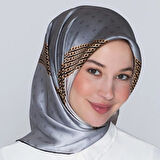 Armine E19YA8113D0324 Dj Saf İpek Eşarp 8113D (T) (Nostalji Twill)