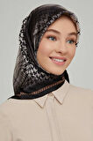 Armine Nostalji Serisi İpek Twill Eşarp 8612D-80