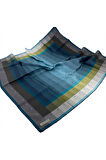Armine Yeni Sezon 2022 İlkbahar Yaz Serisi %100 İPEK Twill Geometrik Desen Eşarp 8652D-86
