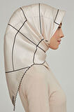 Armine Nostalji Serisi İpek Twill Eşarp 8655D-06