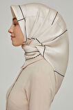 Armine Nostalji Serisi İpek Twill Eşarp 8655D-06