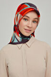 Armine Nostalji Serisi İpek Twill Eşarp 8664D-09