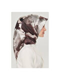 Armine E21YA8534D0487 Dj Saf İpek Eşarp 8534D (T)  (Nostalji Twill)