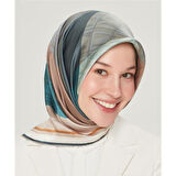 Armine E21YA8516D0483 Dj Saf İpek Eşarp 8516D (T)  (Nostalji Twill)
