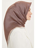 İlkbahar Yaz Serisi %100 İpek Twill Eşarp 8733D-04
