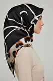 Armine E21KA8653D0420 Dj Saf İpek Eşarp 8653D (T)  (Nostalji Twill)