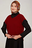 Armine Süveter 22Kd4213 Kırmızı