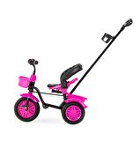 Moony Baby MB504 Trend Bike Ebeveyn Kontrollü 3 Tekerlekli Çocuk Bisikleti FUŞYA