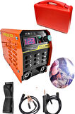 Digital Göstergeli Dkt201 Profesyonel Çantalı 201 Amper Invertör Kaynak Makinesi + 5 Ad Elektrod Set