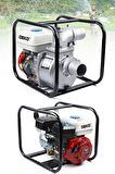 Dkt301p 3 Parmak 80mm Metal Çarklı Sistem Benzinli Su Pompası Motopump 7.5hp Güçlü Motor 8mt Emiş
