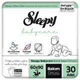 Sleepy Babycare Bebek Bakım Örtüsü 60x90 cm 3x10 30 Adet