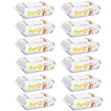 Sensitive 90 Yaprak 12 Li Paket Islak Mendil