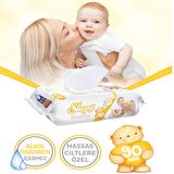 Sensitive 90 Yaprak 12 Li Paket Islak Mendil