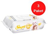 Sleepy Sensitive Hassas Ciltlere Özel Islak Bebek Havlusu (3 Paket = 270 Yaprak)