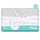 4'lü Sleepy Medium Yetişkin Hasta Bezi 30x4 Adet (120 Adet)