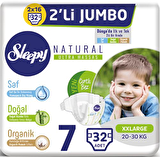 Sleepy Natural Jumbo Xxlarge 32 Li 7 Numara