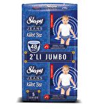 Sleepy Jeans 5 Numara Junior 48'li Külot Bez