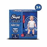 Sleepy Jeans 6 Numara X Large 80'li Külot Bez