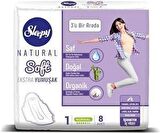 Sleepy Natural Normal 8 Adet Organik Hijyenik Ped