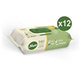 Sleepy 12 x 50 Yaprak 12 Paket Islak Mendil