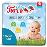 Baby Turco Islak Havlu 18X90'lı