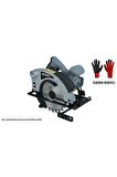 Pro Speed Lazerli Daire Sunta Kesme Daire Testere Makinesi 1800w 45' Açılı Kesim Eldivenli