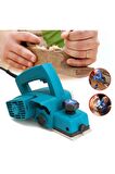 Sjs Metal Sanzıman 3000 W Çift Bıçaklı Professional Planya Makinası + Bıçak