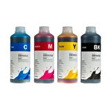 InkTec Epson Muadil 1LT 4 Renk Set Mürekkep (L Serisi)(E0010)