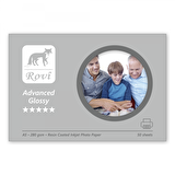 Rovi Advanced Parlak Fotoğraf Kağıdı 280gsm 50yp A5