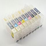 Epson T0591-T0599 Uyumlu Kolay Dolan Kartuş - 9 Renk