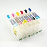 Epson T0481-T0486 Uyumlu Kolay Dolan Kartuş - 6 Renk